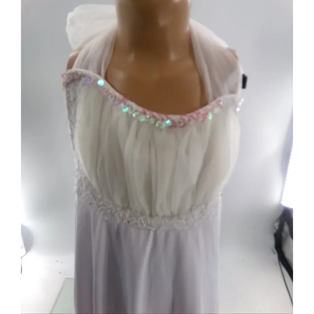 Pre-Owned Dance Costume Large Child White Libert's 1208 Lyrical Contemporary Ba